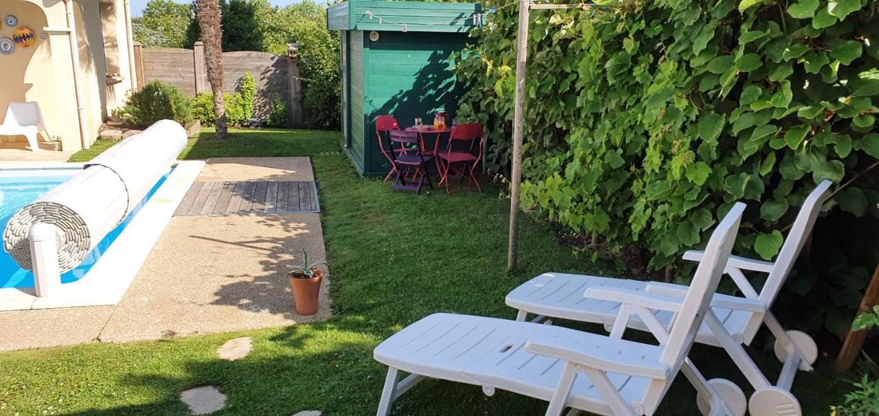 Gite Calme #2 Ou 3 Pers #Piscine #Cholet #Wifi Haut Debit #Travailleurs Thales Lacroix Et Autres Entreprises #Petits Dejeuners Et Repas Possibles Sur Demande Le May-sur-Evre Bagian luar foto