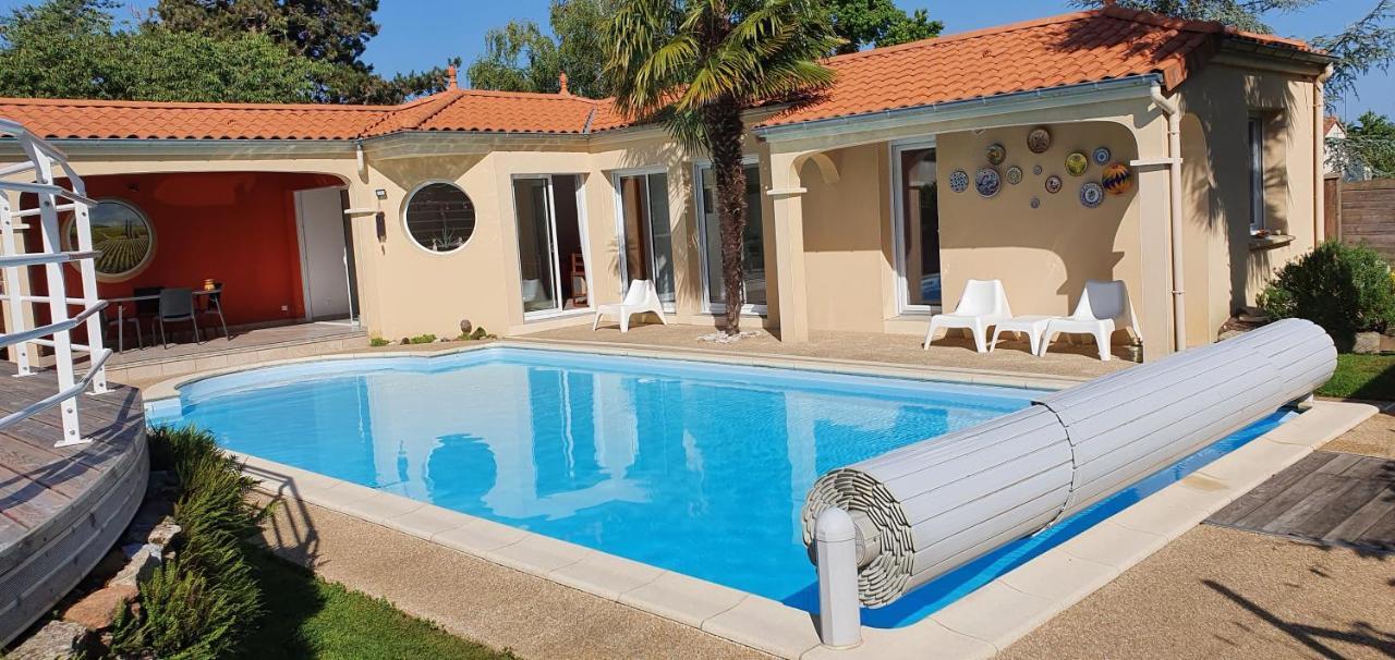 Gite Calme #2 Ou 3 Pers #Piscine #Cholet #Wifi Haut Debit #Travailleurs Thales Lacroix Et Autres Entreprises #Petits Dejeuners Et Repas Possibles Sur Demande Le May-sur-Evre Bagian luar foto
